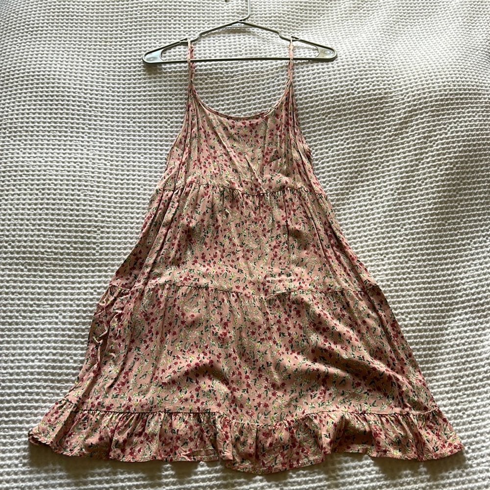 Floral mini sun dress little flowers